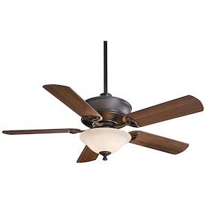 Bolo - Ceiling Fan with Light Kit in Transitional Style - 20.25 inches tall by 52 inches wide