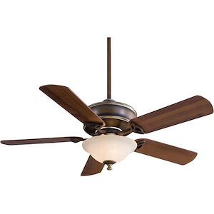 Bolo - 5 Blade Ceiling Fan with Light Kit-20.25 Inches Tall and 52 Inches Wide - 1288822