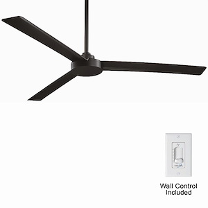 Roto XL - Ceiling Fan in Contemporary Style - 10.25 inches tall by 62 inches wide