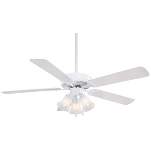Contractor Uni-Pack - 17.75 Inch Ceiling Fan with Light Kit