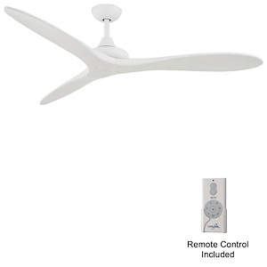 Vapor - 3 Blade Ceiling Fan-12.6 Inches Tall and 60 Inches Wide