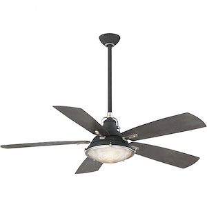 Groton - 5 Blade Ceiling Fan with Light Kit-20 Inches Tall and 56 Inches Wide - 1288825