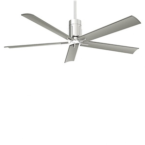 Clean - Ceiling Fan with Light Kit in Transitional Style - 16.5 inches tall by 60 inches wide