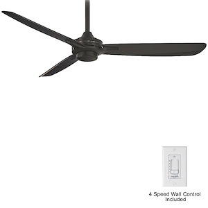 Rudolph - Ceiling Fan in Contemporary Style - 10.75 inches tall by 52 inches wide - 536235