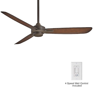 Rudolph - Ceiling Fan in Contemporary Style - 10.75 inches tall by 52 inches wide