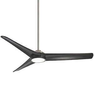 Timber - Smart Ceiling Fan with Light Kit in Contemporary Style - 17.24 inches tall by 68 inches wide - 896866