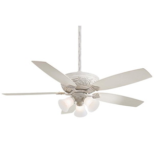 Classica - Ceiling Fan with Light Kit in Traditional Style - 18.75 inches tall by 54 inches wide - 536278