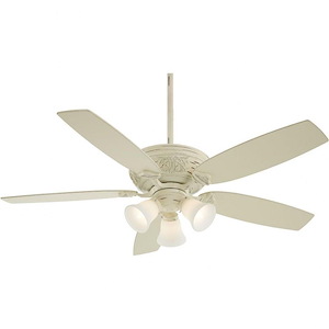 Classica - 5 Blade Ceiling Fan with Light Kit-21 Inches Tall and 54 Inches Wide
