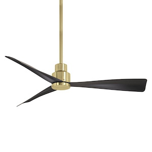 Simple - 3 Blade Outdoor Ceiling Fan-12.63 Inches Tall and 44 Inches Wide - 1288836