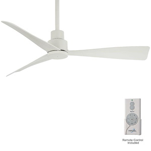 Simple - Ceiling Fan in Transitional Style - 12.75 inches tall by 44 inches wide