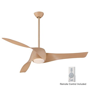 Artemis - Smart Ceiling Fan with Light Kit in Transitional Style - 15.5 inches tall by 58 inches wide