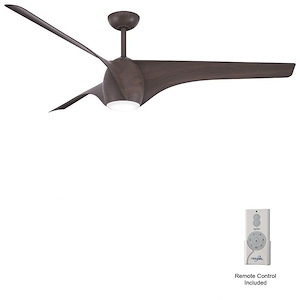 Airewave - 3 Blade Ceiling Fan-21.08 Inches Tall and 65 Inches Wide