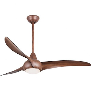 Light Wave - 52 Inch 3 Blade Ceiling Fan with Light Kit - 536269