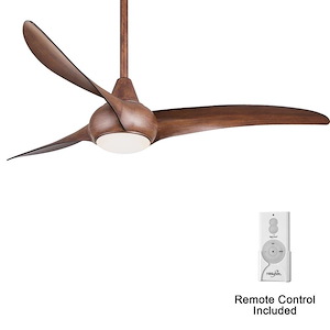 Light Wave - 52 Inch 3 Blade Ceiling Fan with Light Kit - 536269