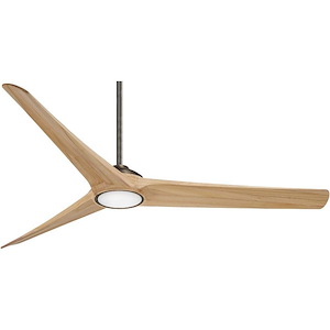 Timber - Ceiling Fan with Light Kit in Transitional Style - 15.5 inches tall by 84 inches wide