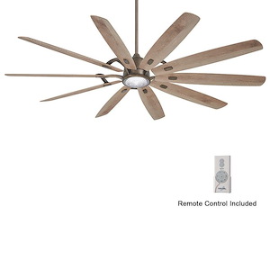 Barn H2O - 84 Inch 10 Blade Ceiling Fan with Light Kit