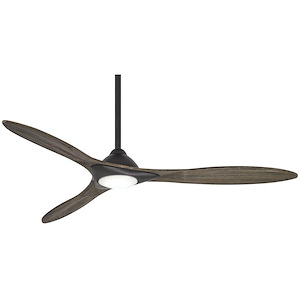 Sleek - LED Ceiling Fan in Contemporary Style - 13 inches tall by 60 inches wide - 896865