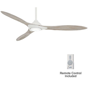 Sleek - LED Ceiling Fan in Contemporary Style - 13 inches tall by 60 inches wide - 896865