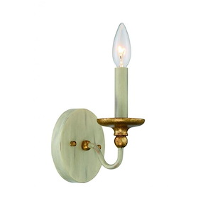 Westchester County - 1 Light Wall Sconce - 7.38 inches tall by 5 inches wide