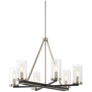 Cole's Crossing - 6 Light Chandelier - 18 inches tall by 26 inches wide - 1209195