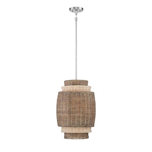 Montauck Bay - 4 Light Pendant - 20 inches tall by 14 inches wide