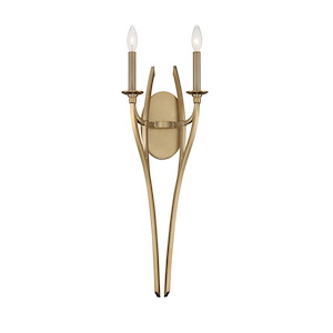 Covent Park - 2 Light Wall Sconce - 27.5 inches tall by 9 inches wide