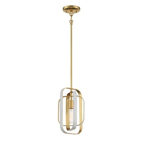 Aureum - 1 Light Pendant - 12 inches tall by 7 inches wide - 1209659