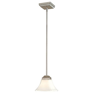 Agilis - 1 Light Mini Pendant in Contemporary Style - 6 inches tall by 5 inches wide