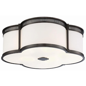 1 LED Flush Mount in Transitional Style - 7.5 inches tall by 22 inches wide