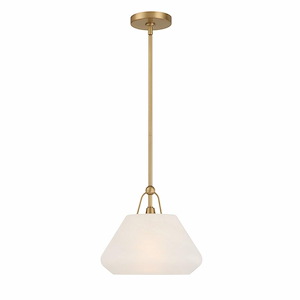Orion - 1 Light Pendant-10.25 Inch Tall and 12 Inch Wide - 1375549