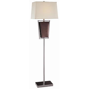 1-Light Floor Lamp in Transitional Style
