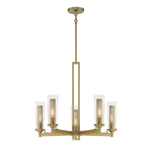 Emmerham - 5 Light Chandelier-23.75 Inches Tall and 26 Inches Wide - 1292921