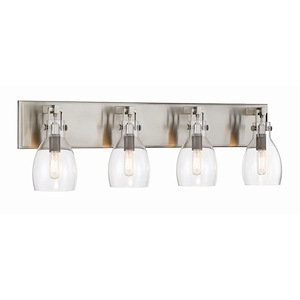 Tiberia - 4 Light Bath Bar In 9 Inches Tall and 30