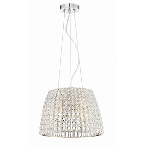 Via Roma - 3 Light Pendant-11.75 Inches Tall and 16 Inches Wide - 1293065
