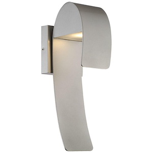 Good Lumens - 13 Inch 6W 1 LED Outdoor Wall Mount