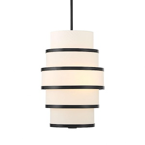 Cascade - 3 Light Pendant-27.25 Inches Tall and 12.25 Inches Wide - 1293210