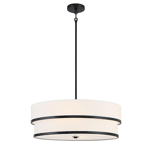 Cascade - 4 Light Pendant-20.63 Inches Tall and 24.13 Inches Wide - 1293163