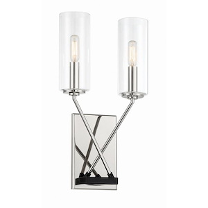 Highland Crossing - 2 Light Wall Sconce In 17