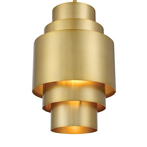 Spyglass Terrace - 1 Light Mini Pendant-29.25 Inches Tall and 10 Inches Wide - 1257291