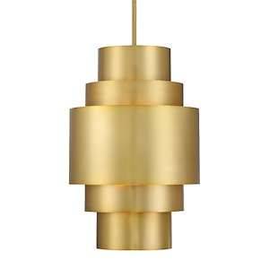 Spyglass Terrace - 3 Light Pendant-30.75 Inches Tall and 14 Inches Wide - 1259129