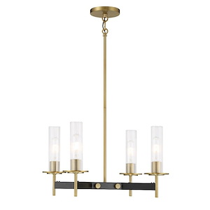 Baldwin Park - 4 Light Chandelier-11.5 Inches Tall and 18 Inches Wide - 1259506