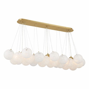 Langford - 12 Light Chandelier-12.75 Inch Tall and 22.25 Inch Wide - 1375570