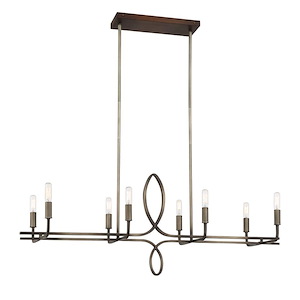 Yorkville - 8 Light Island-21.5 Inches Tall and 42 Inches Wide - 1260342