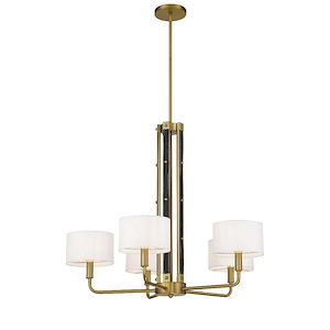 Chelsea - 5 Light Chandelier-26 Inches Tall and 30 Inches Wide