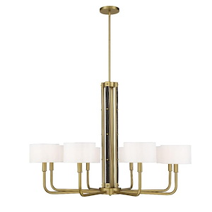 Chelsea - 8 Light Chandelier-28 Inches Tall and 40 Inches Wide