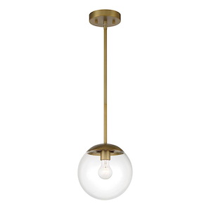Auresa - 1 Light Convertible Pendant-8.63 Inches Tall and 8.25 Inches Wide - 1260249