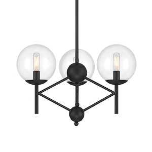 Auresa - 3 Light Pendant-12 Inches Tall and 24 Inches Wide - 1292879