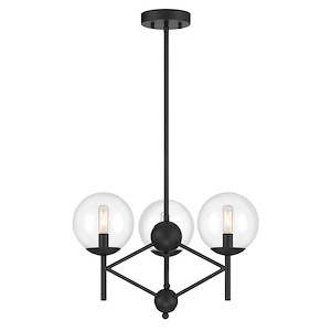 Auresa - 3 Light Pendant-12 Inches Tall and 24 Inches Wide - 1292879