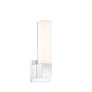 15W 1 LED Bath Vanity-14 Inches Tall and 5 Inches Wide