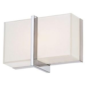 High Rise - 1 Light Transitional Bath Vanity in Transitional Style - 5.5 inches tall by 8.25 inches wide - 539057